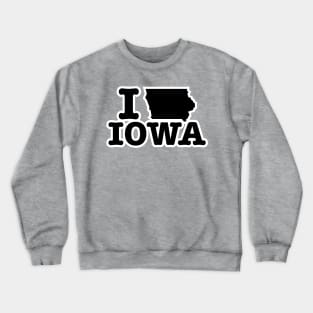 I Love Iowa Crewneck Sweatshirt